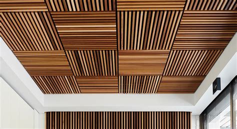 Wood Panel Ceiling Tiles | Timber ceiling, Wood slat ceiling, Wooden