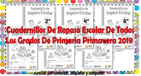 Cuadernillos De Repaso Escolar De Todos Los Grados De Primaria 48360 Hot Sex Picture