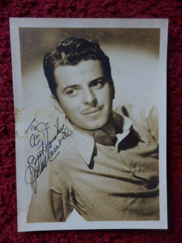 John Carroll Actor Autographed Photo Ebay