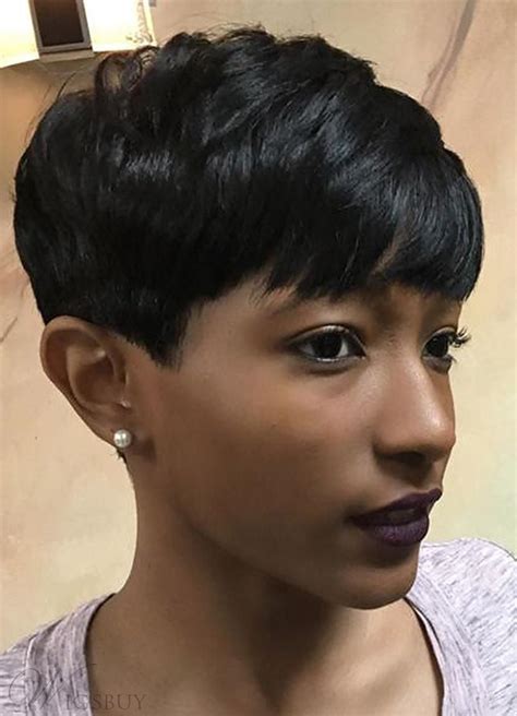 Short Pixie Cut Black Hairstyles Hairstyle Catalog