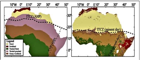 1 3 in 2017, the authors of the 2001 system proposed a revised ecoregion system for the sahara. Map of Africa showing the southward expansion of Sahara Desert between... | Download Scientific ...