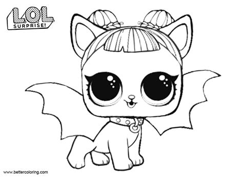 & monsters university coloring pages. Midnight Pup from LOL Pets Coloring Pages - Free Printable Coloring Pages