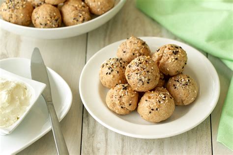 healthy everything bagel bites recipe hungry girl