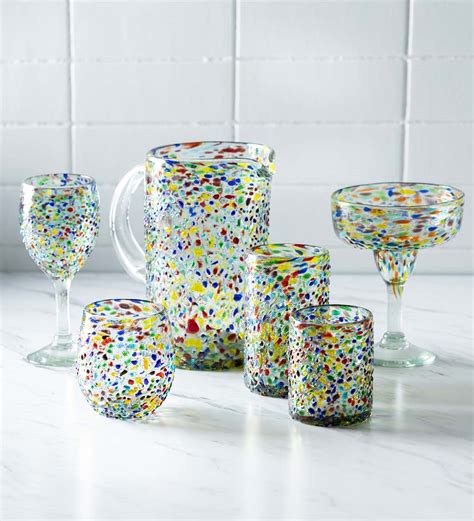 Confetti Recycled Glassware Collection Vivaterra