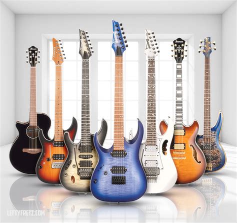 Left Handed Ibanez Guitars And Basses 2023 The Entire Range