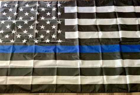 Blue Lives Matter Flag 3ft X 5ft Ebay