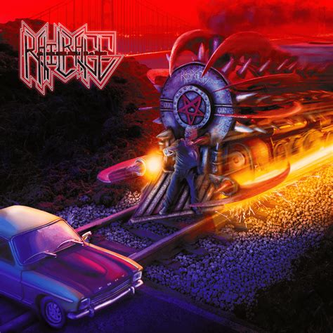 Album Artwork For Thrash Metal Band Rail Rage Metal Album Design