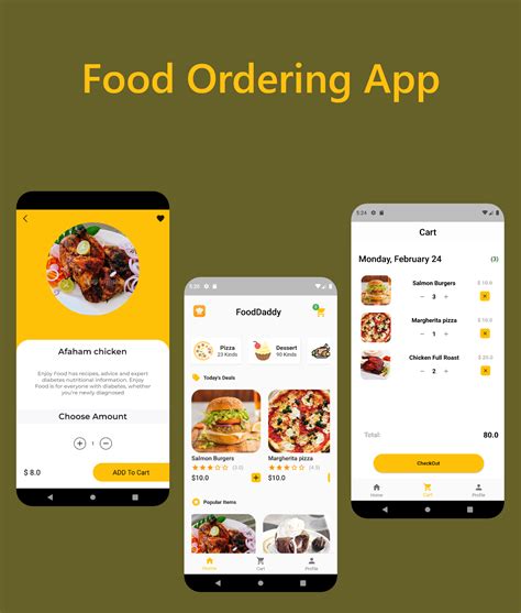 Fooddaddy Online Food Ordering App By Flutter Food Ordering App