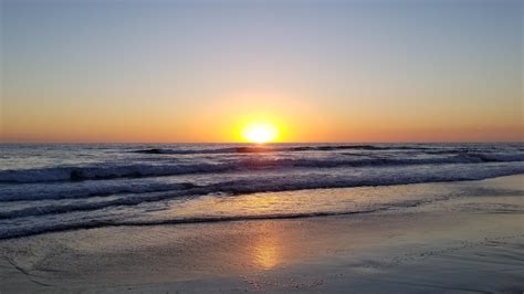 Sunset At Solana Beach California Pics