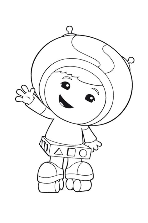 Team Omizoomi Coloring Pages