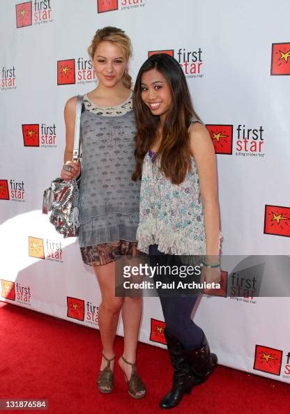 Actors Gage Golightly And Ashley Argota Arrive At The First Stars