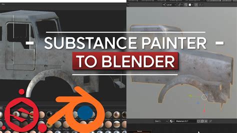 Tutorial Substance Painter To Blender Blendernation