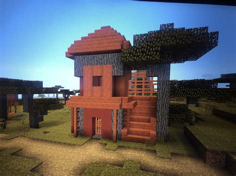 Cool Acacia Hut I Remodeled In A Village Rminecraft