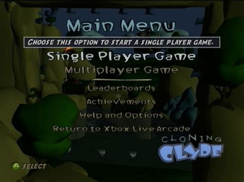 Screenshot Of Cloning Clyde Xbox 360 2006 Mobygames