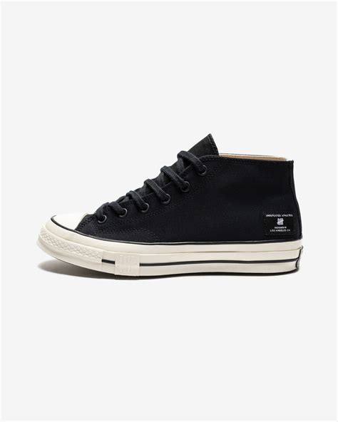 Undefeated X Converse Chuck 70 Mid Black Naturalivory Undefeated