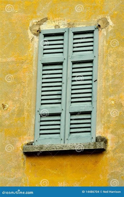 Window With Closed Shutter Stock Photo Image Of Windows 14486704