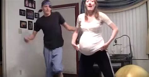 Pregnant Mom Dances Her Twins Into Labor