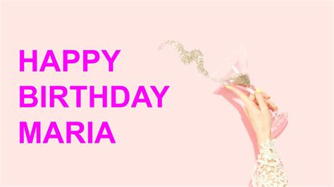 Happy Birthday Maria Birthday Dance Video For Maria Youtube