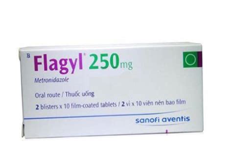 Flagyl 250mg Thuốc Biệt Dược Công Dụng Cách Dùng Sdk Vnb 2179 04