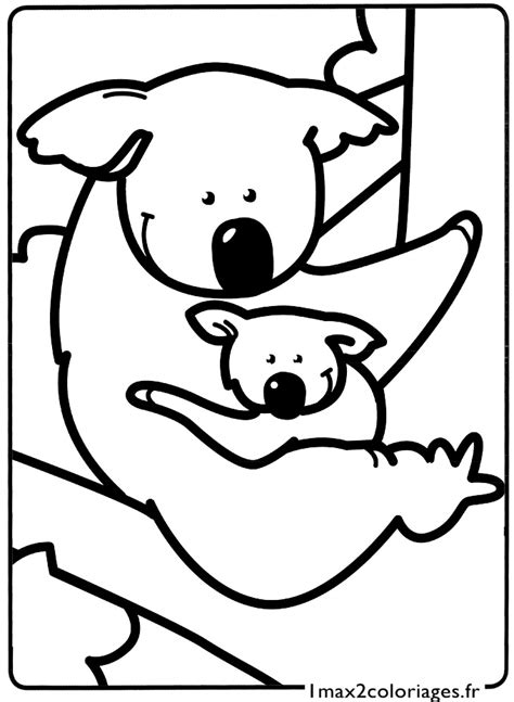 Mes Premiers Coloriages Les Petits Koalas A Imprimer
