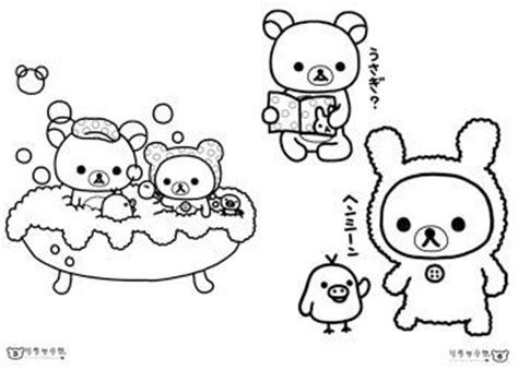 Touch device users, explore by touch or with swipe gestures. Rilakkuma Bear Coloring Pages Coloring Pages
