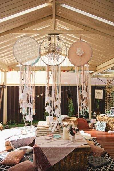 Dreamcatchers At A Boho Birthday Party See More Party Ideas At