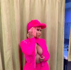 Nicki Minaj Teases Fendi Collaboration In All Pink Tracksuit With Matching Hair Thejasminebrand