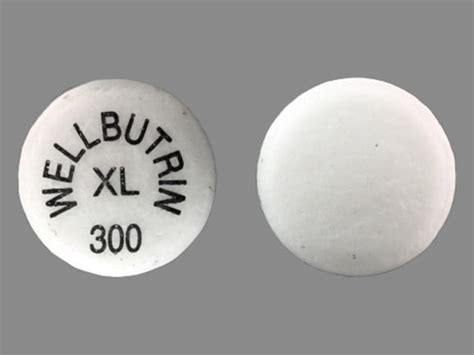 Wellbutrin Xl 300 Pill White Round Pill Identifier