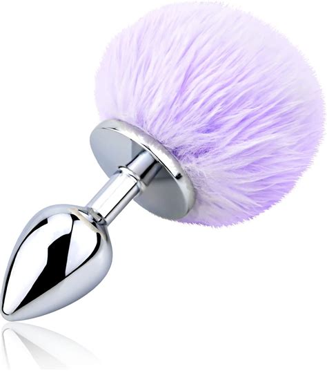 Fst Anal Plug Trainer With Fluffy Bunny Tail Stainless