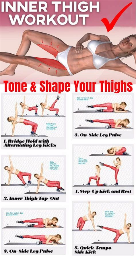 26 workouts to tone inner thighs partner absworkoutcircuit