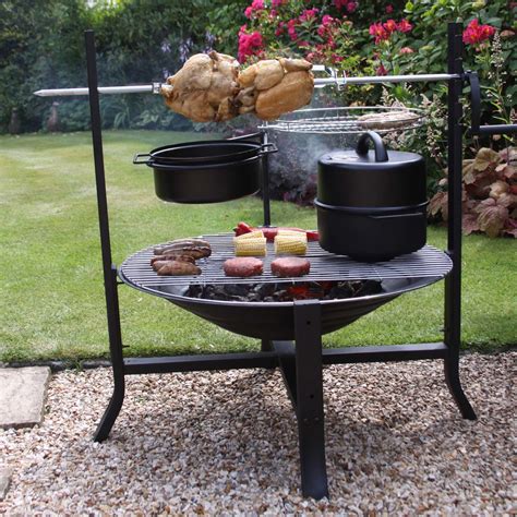 Smaller factory built fire pit tables will cost you less and larger sizes will cost you more. Buffalo Steel Wood/Charcoal Fire Pit | Fire pit bbq, Fire ...