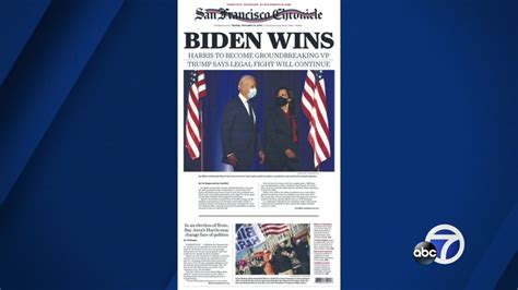 2020 Election Heres A Look At Newspaper Front Pages Around The Us