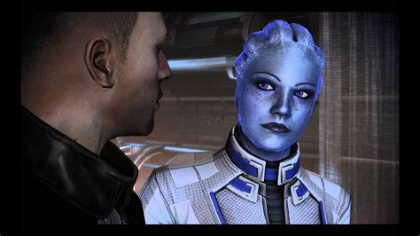 Mass Effect 3 Liara Vs Javik Youtube