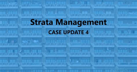 The ecourts portal can be used for managing proceedings in the tribunal and all western australian courts, and it is available for use by the legal profession. Strata Management Case Update 4 - Is assignment required ...