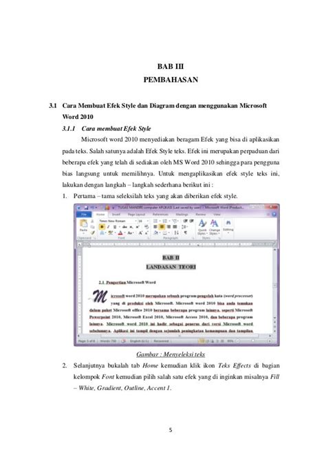 51 Makalah Tentang Microsoft Word Excel Dan Powerpointdoc Makalahab