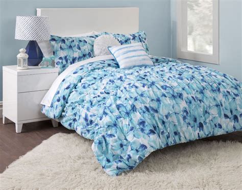 Shop for navy blue twin comforter at bed bath & beyond. Blue Floral Girls TWIN/XL Bed Comforter Set Flowers Teen ...