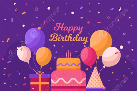 Happy Birthday Celebration Template Download On Pngtree