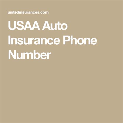 The Phone Number For Usaa Auto Insurance