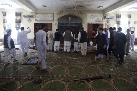 Official Bomb Explodes In Kabul Mosque At Least 4 Killed