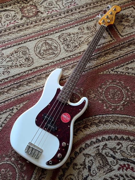 Nbd Squier Classic Vibe S Precision In Olympic White Talkbass Com