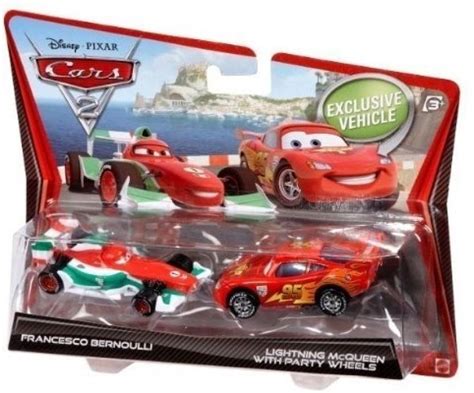 Mattel Disney Pixar Cars 2 Movie 155 Die Cast Car 2pack Francesco