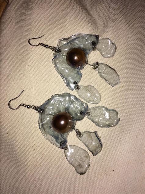 Recycled Earrings Made From Used Plastic Bottles Circulate Online