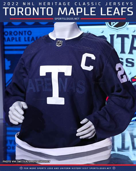 T T Time To See The Maple Leafs 2022 Heritage Classic Jersey