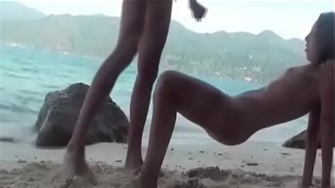 Quick Doggystyle Fuck On Beach With My Girl Porn At