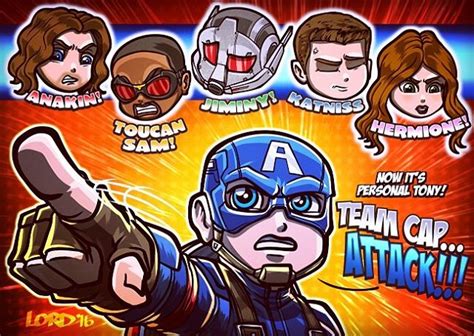 Team Cap Roll Call Captain America Civil War Fan Art 39483936