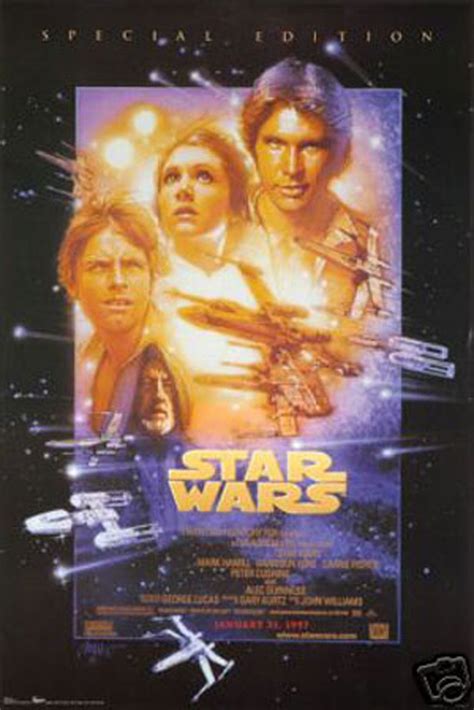 Star Wars A New Hope General Mills 24x36 Promo Poster New Sealed Drew