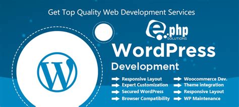 Wordpress Services Ephp Solutions