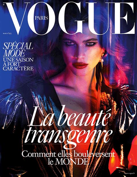 Vogue Paris Has Put A Trans Model Valentina Sampaio On Its Cover For