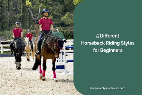 5 Different Horseback Riding Styles For Beginners Comly Sports