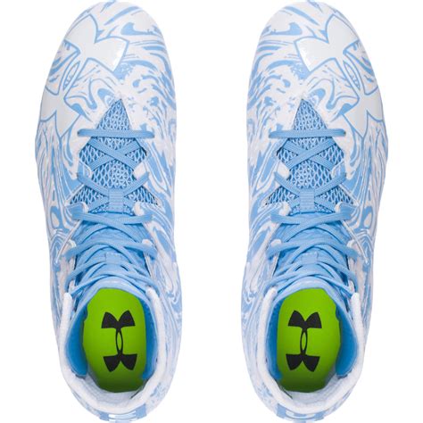 Under Armour Mens Ua Highlight Lux Mc Football Cleats In Blue For Men